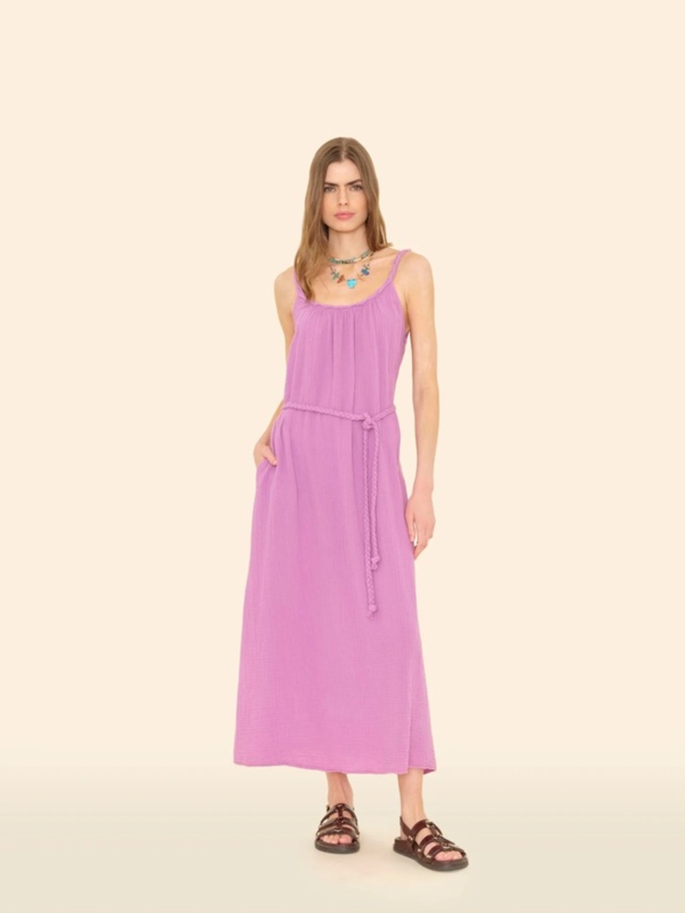 XiRENA NWT BRAIDEN DRESS ORCHID LARGE